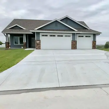 concrete driveway